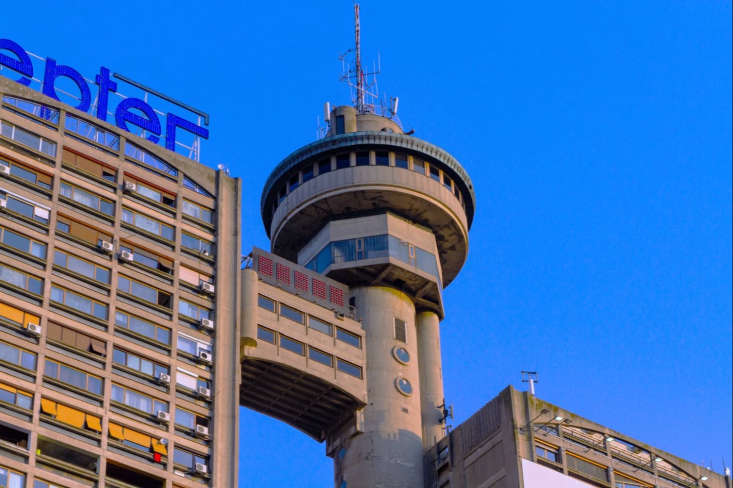Genex tower in Belgrade